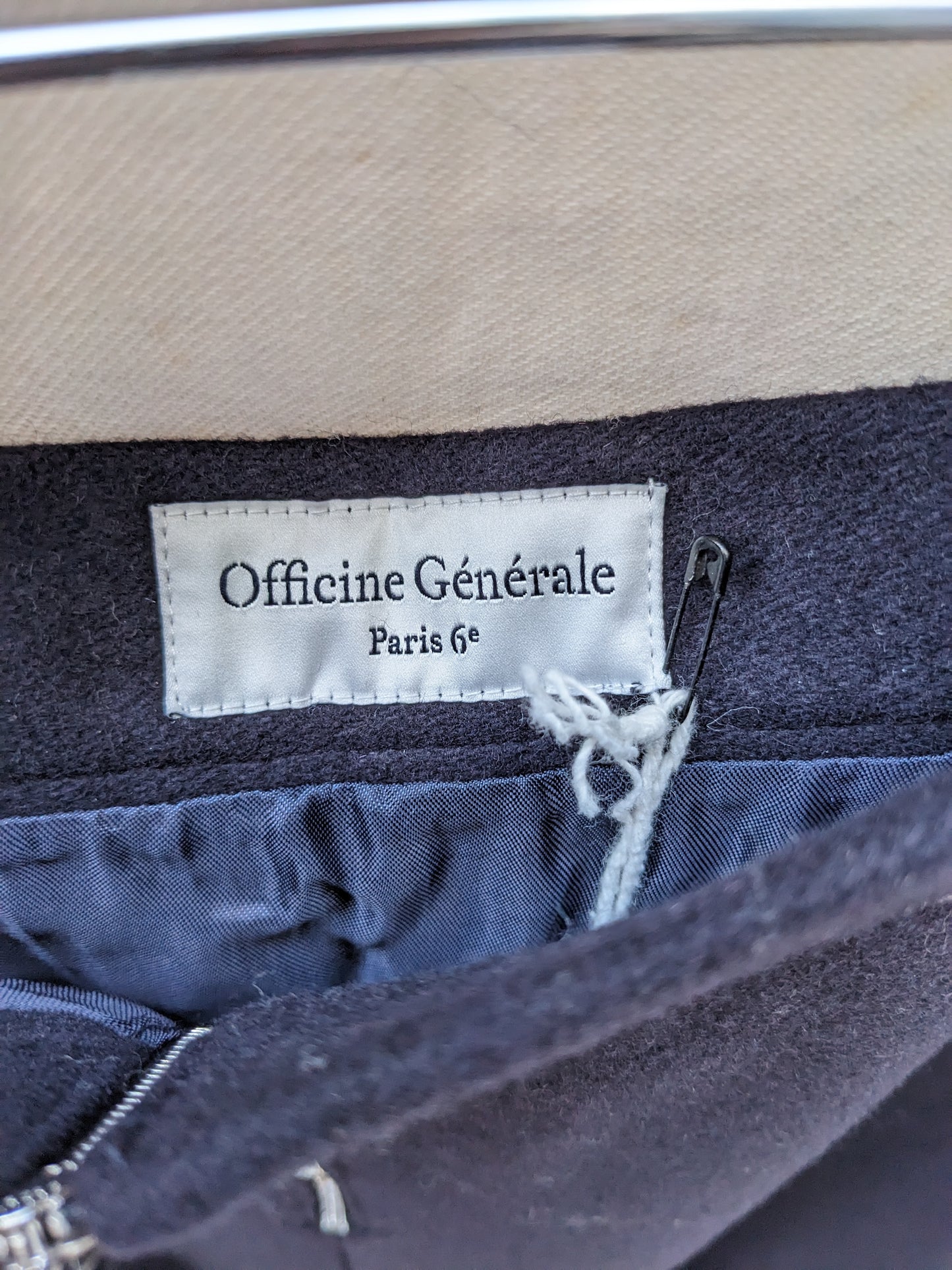 Jupe en laine Officine Générale