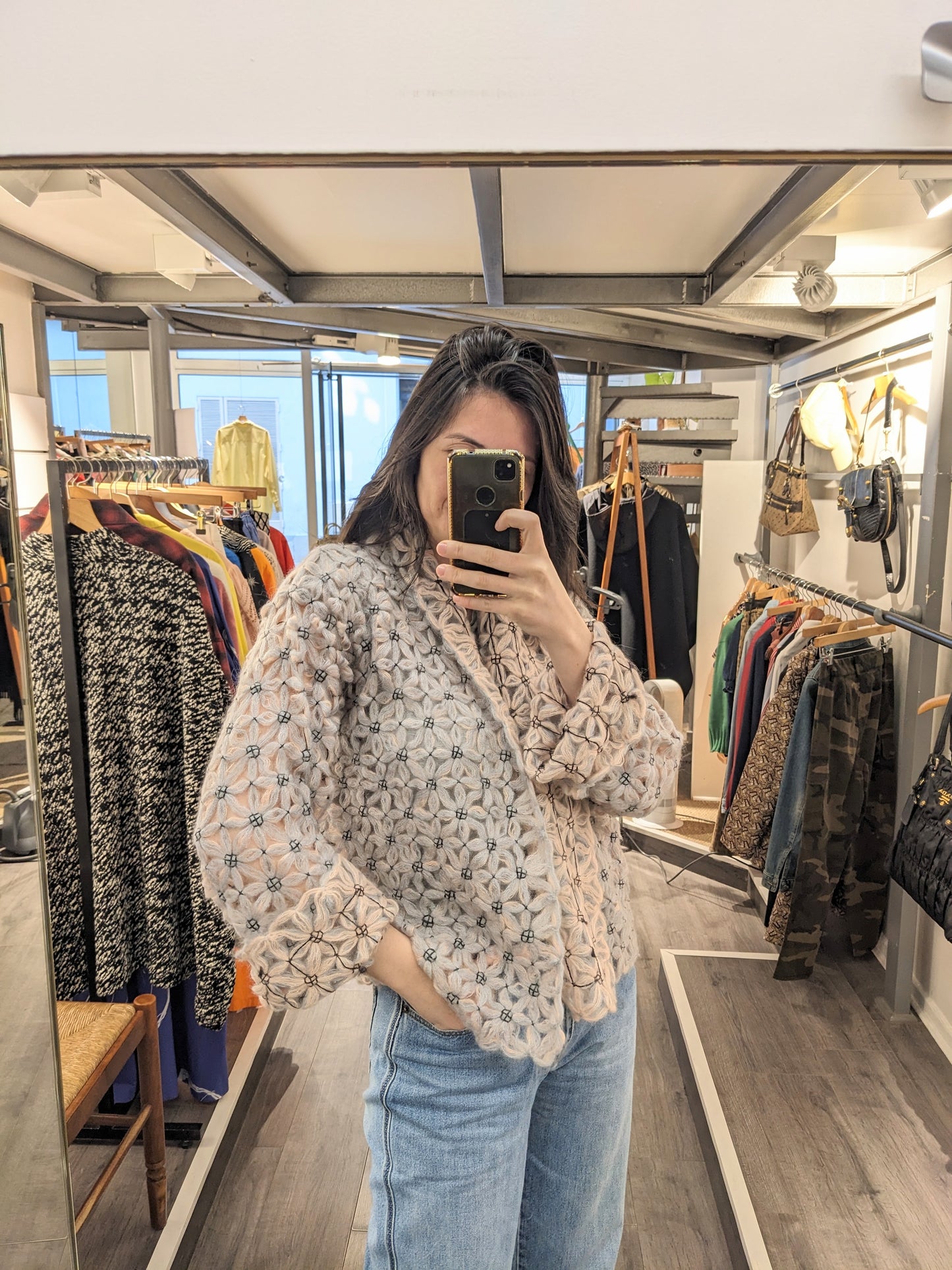 Gilet/Veste fleurs Sportmax