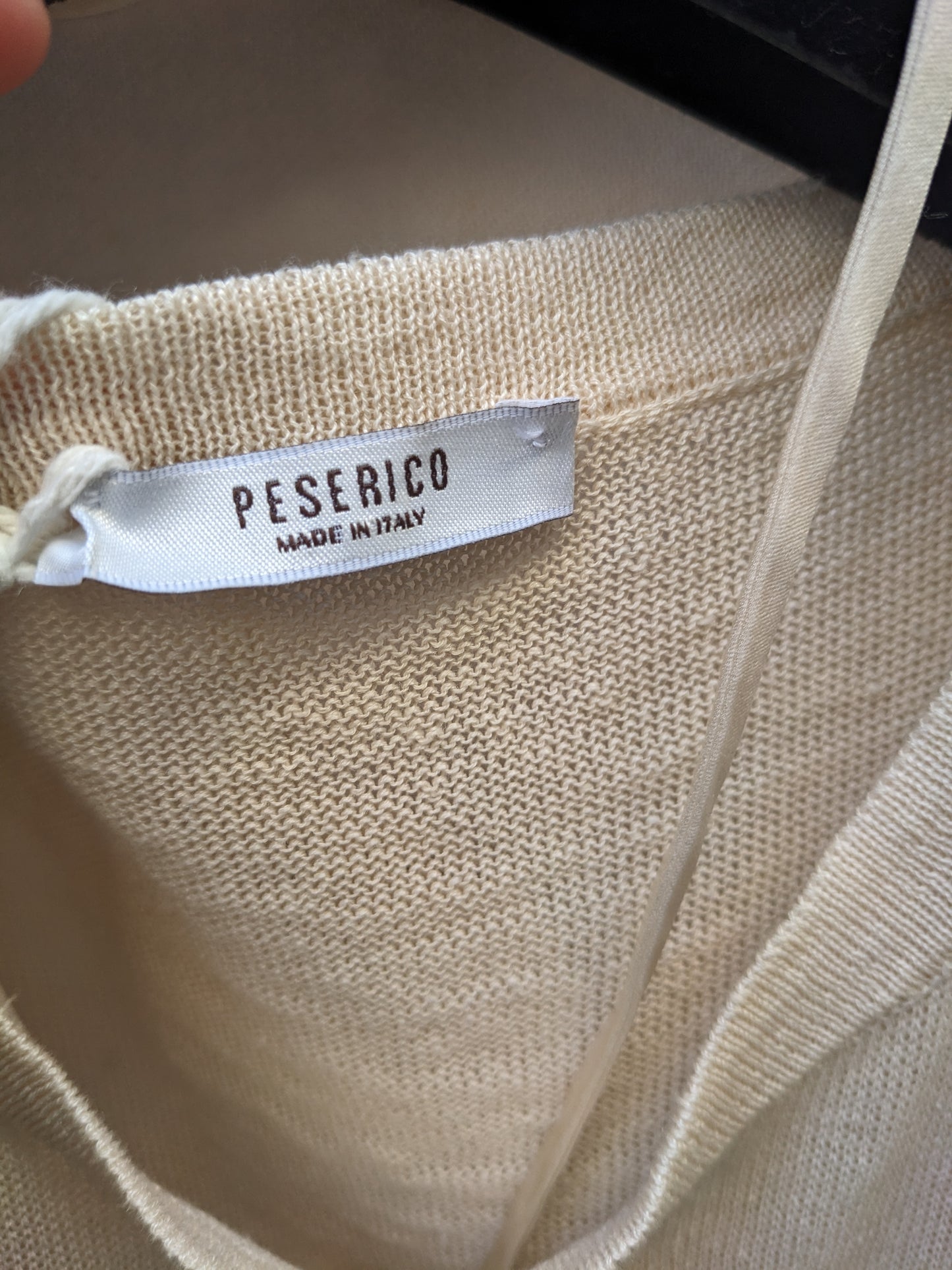 Pull beige Peserico