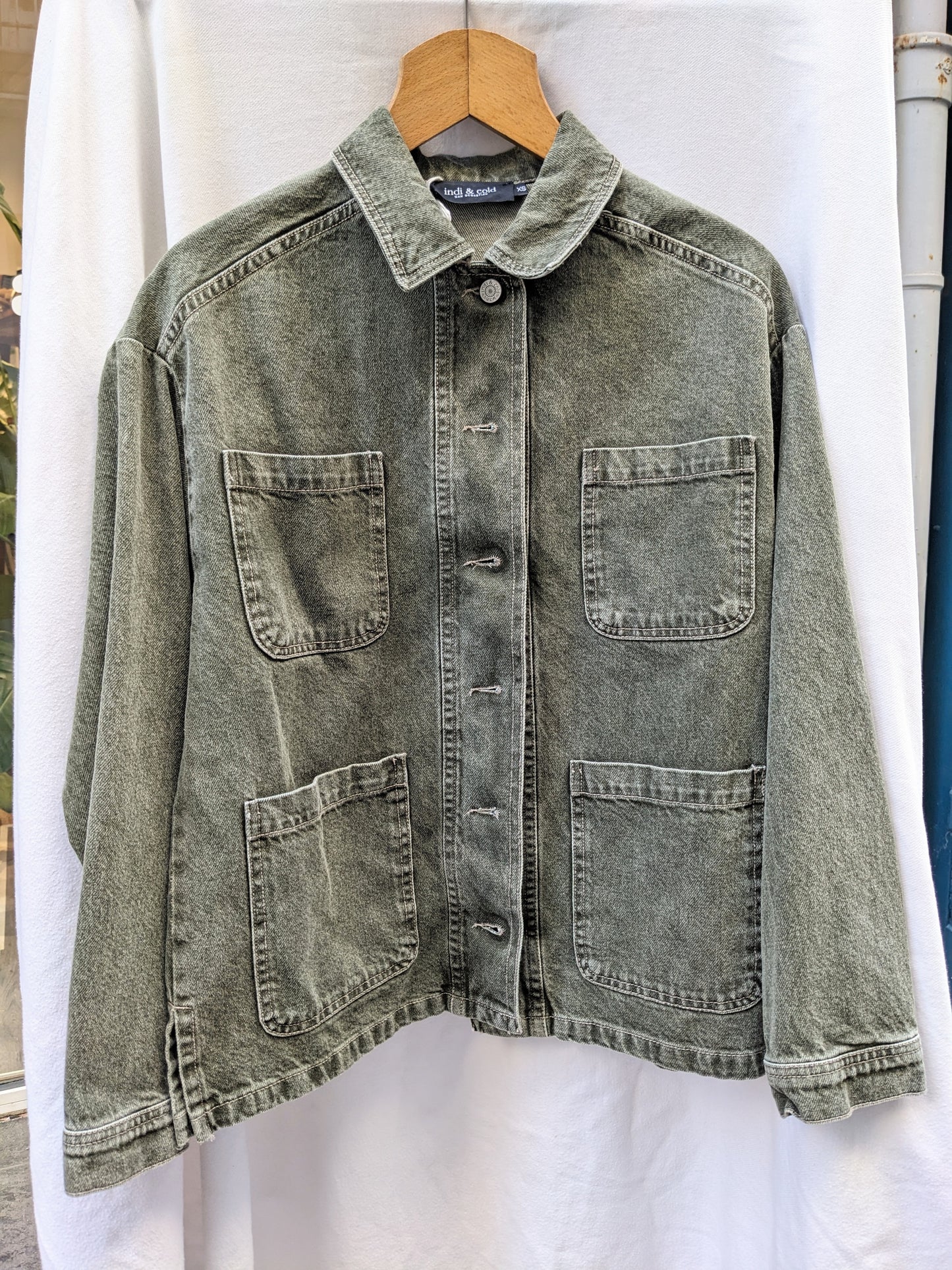 Veste denim Indi&Cold
