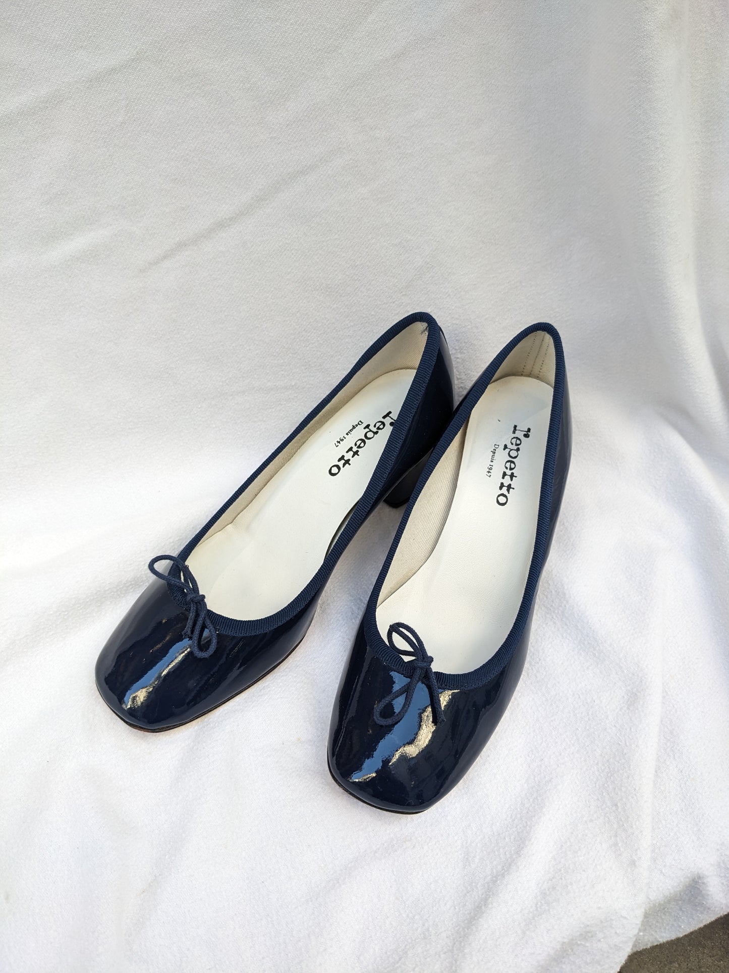 Ballerines vernis Repetto