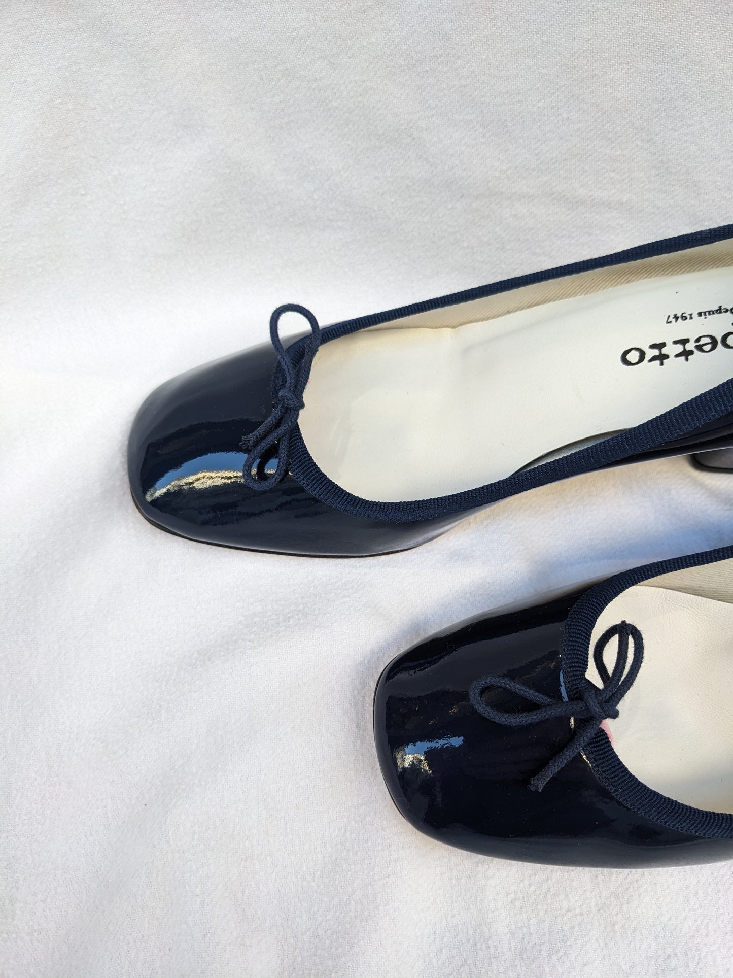 Ballerines vernis Repetto