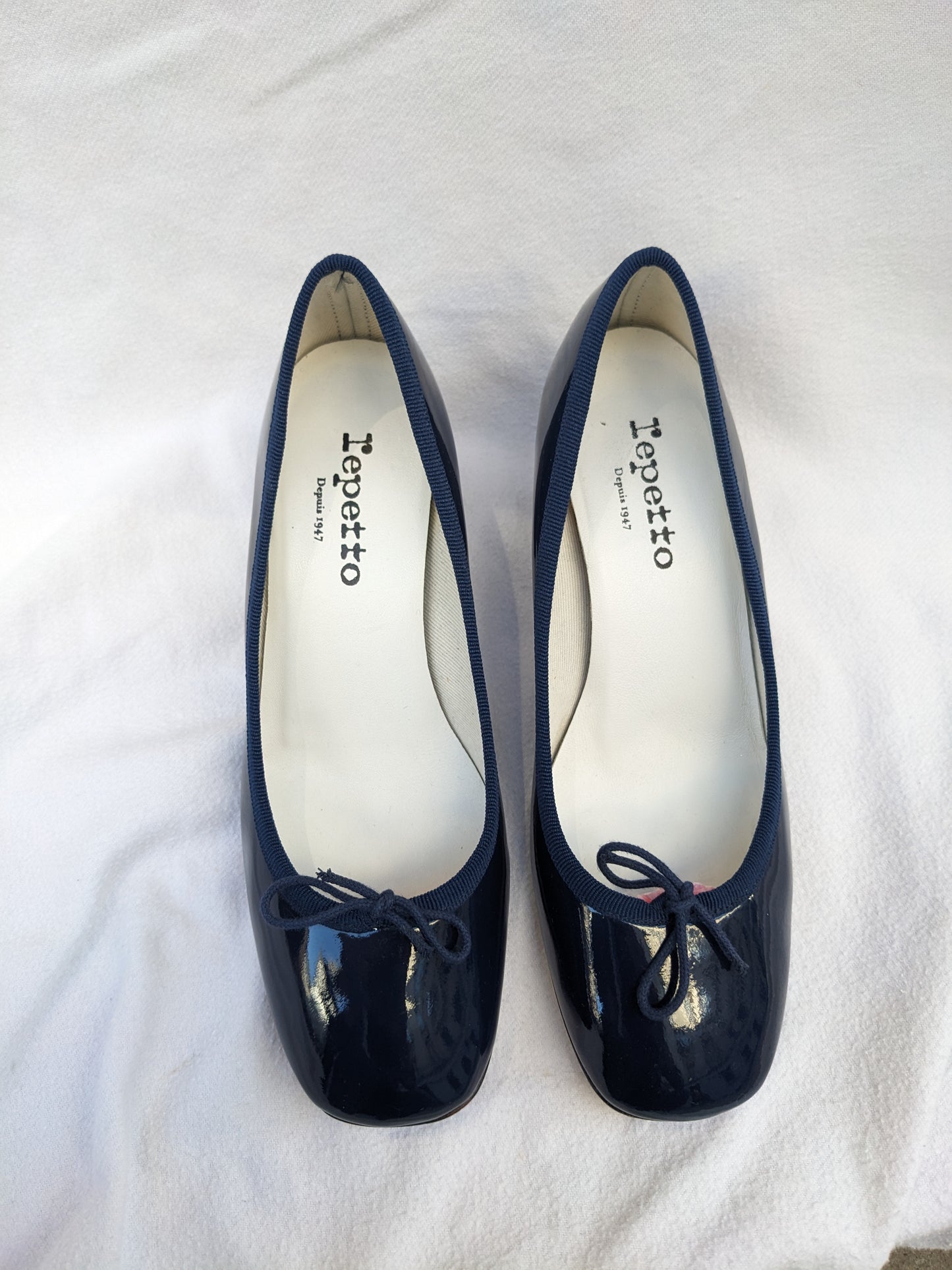 Ballerines vernis Repetto