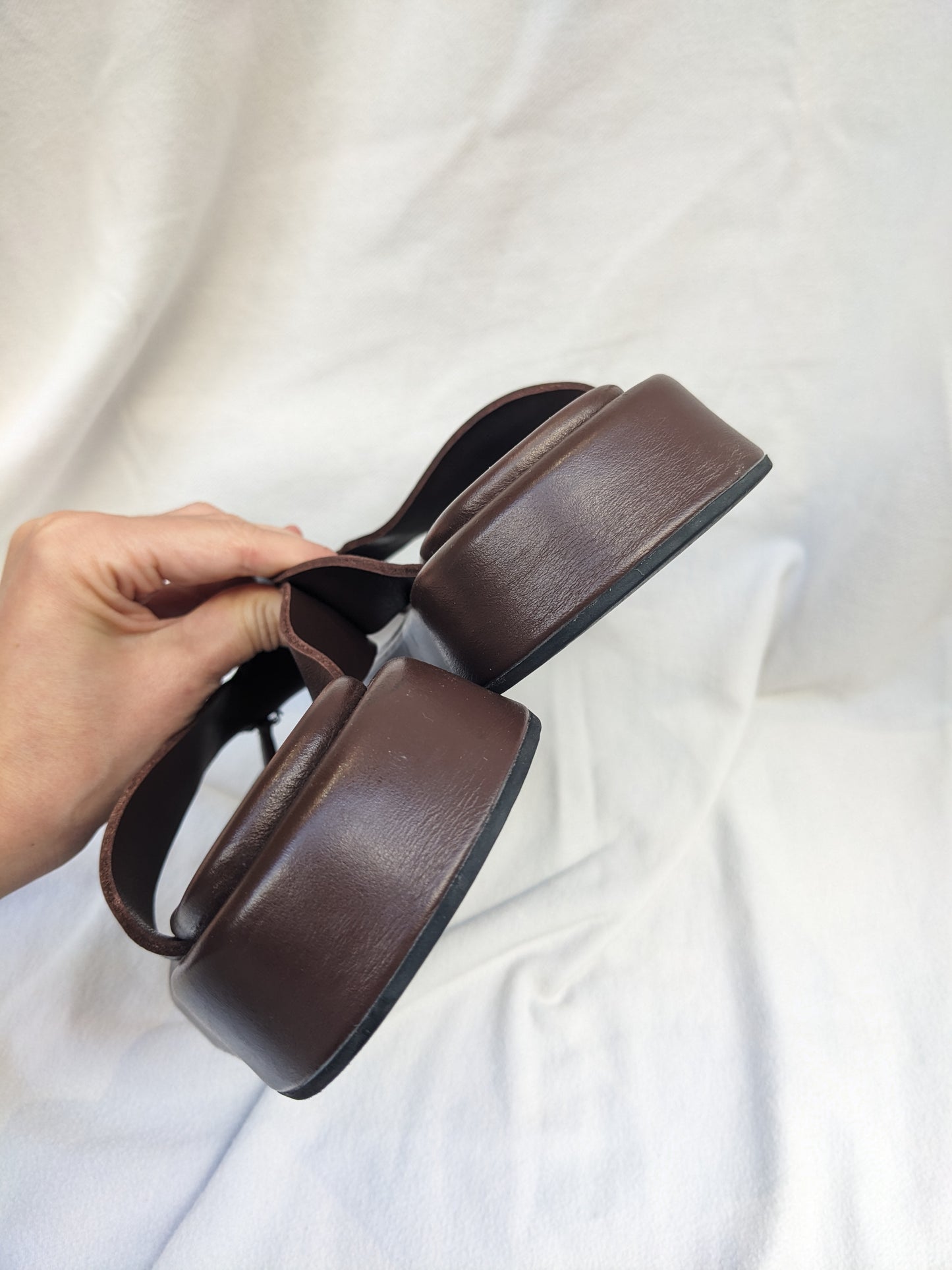 Tongs en cuir Erika Cavallni