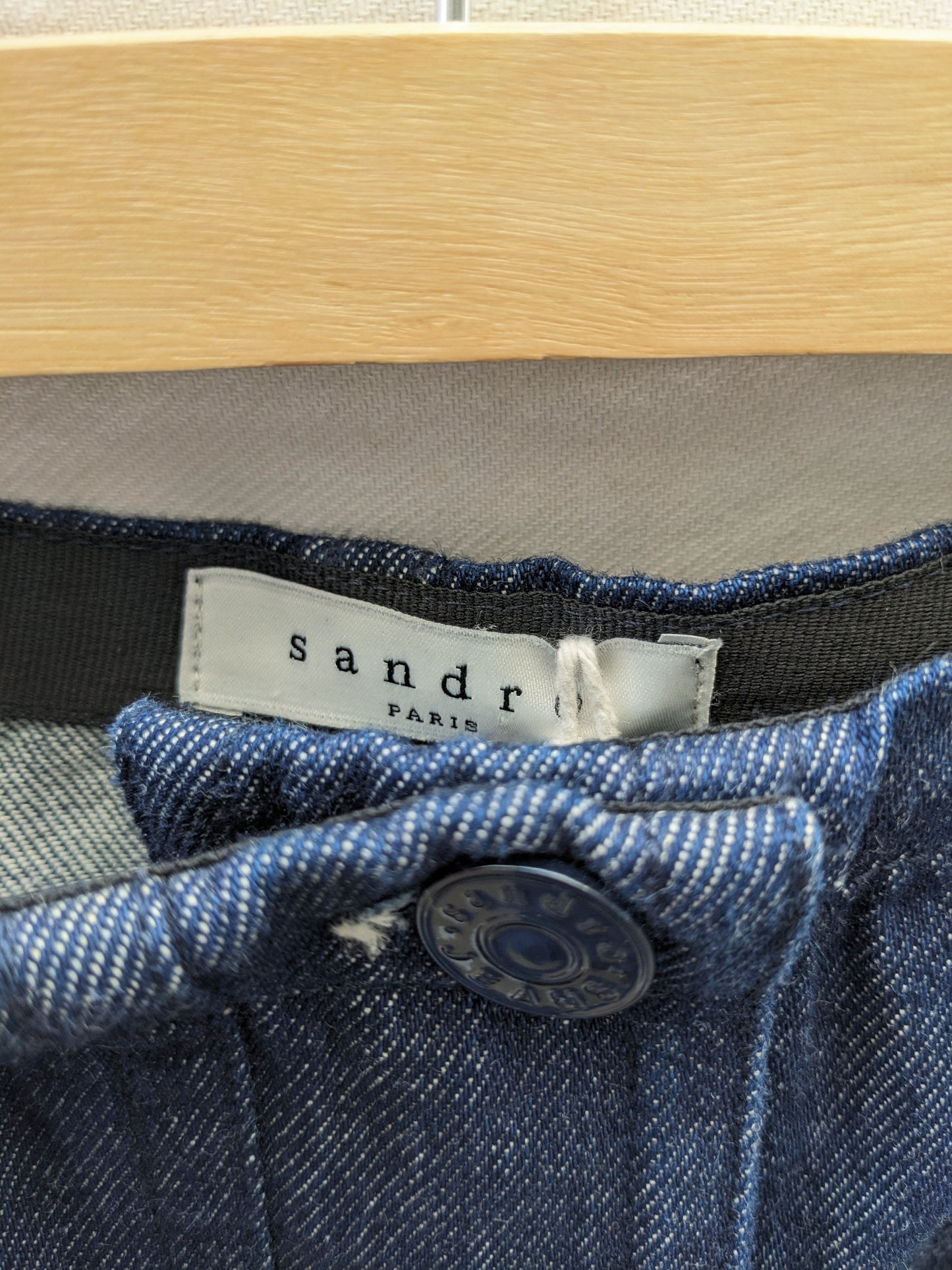 Jupe en jean Sandro