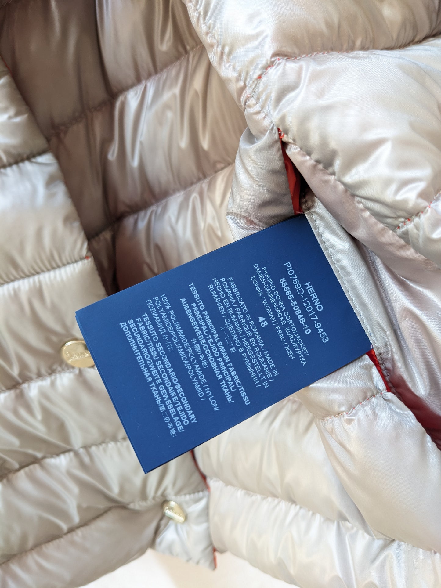 Doudoune légère Herno