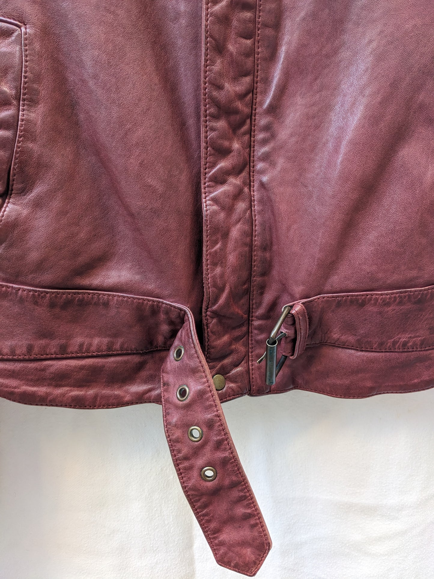 Veste en cuir Cotélac