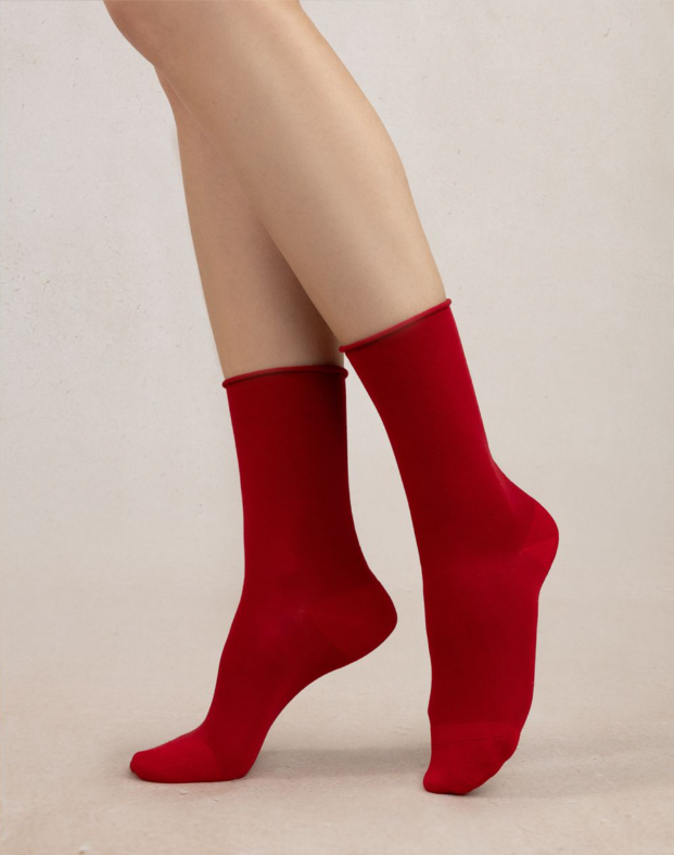 Chaussettes coton BleuFôret