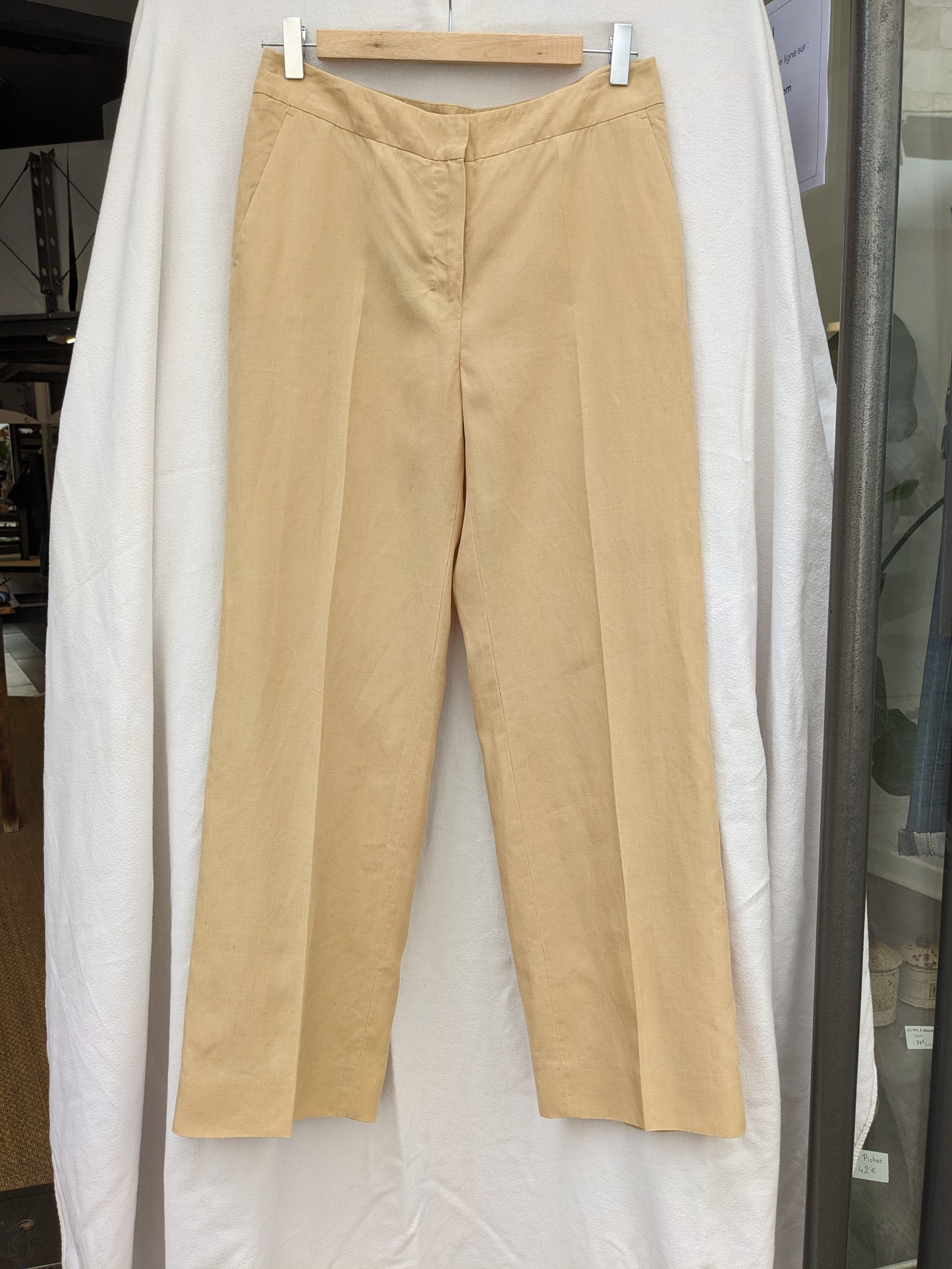 Pantalon en lin Max Mara