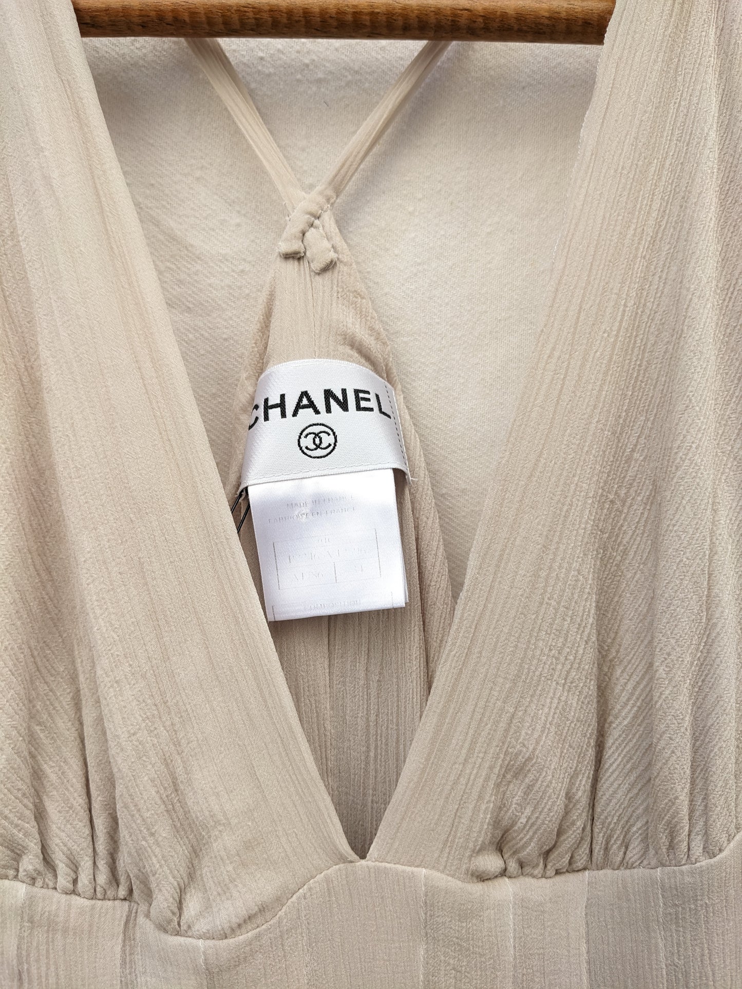 Robe en soie Chanel