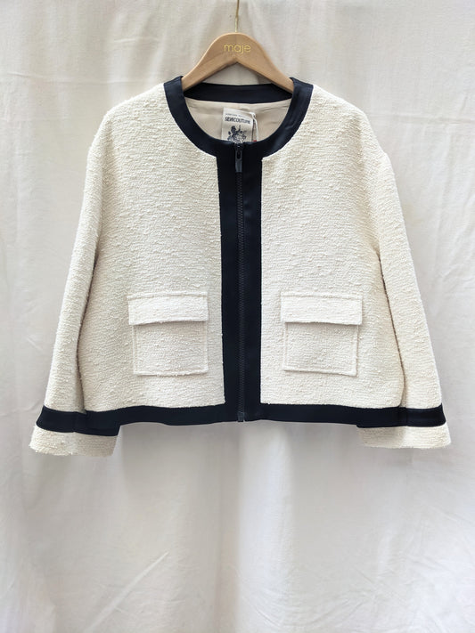 Veste noire et blanche Semicouture