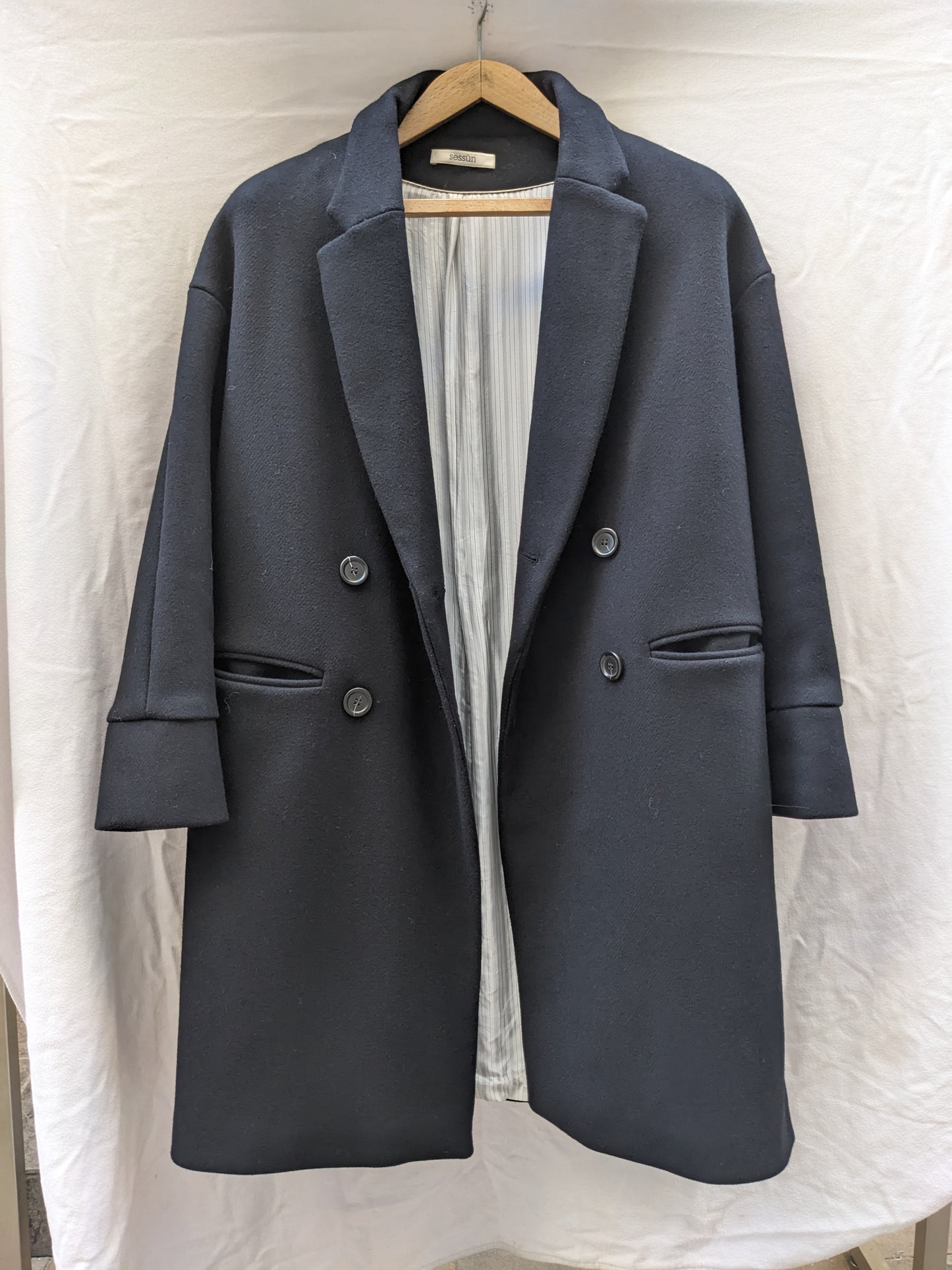 Manteau noir Sessùn