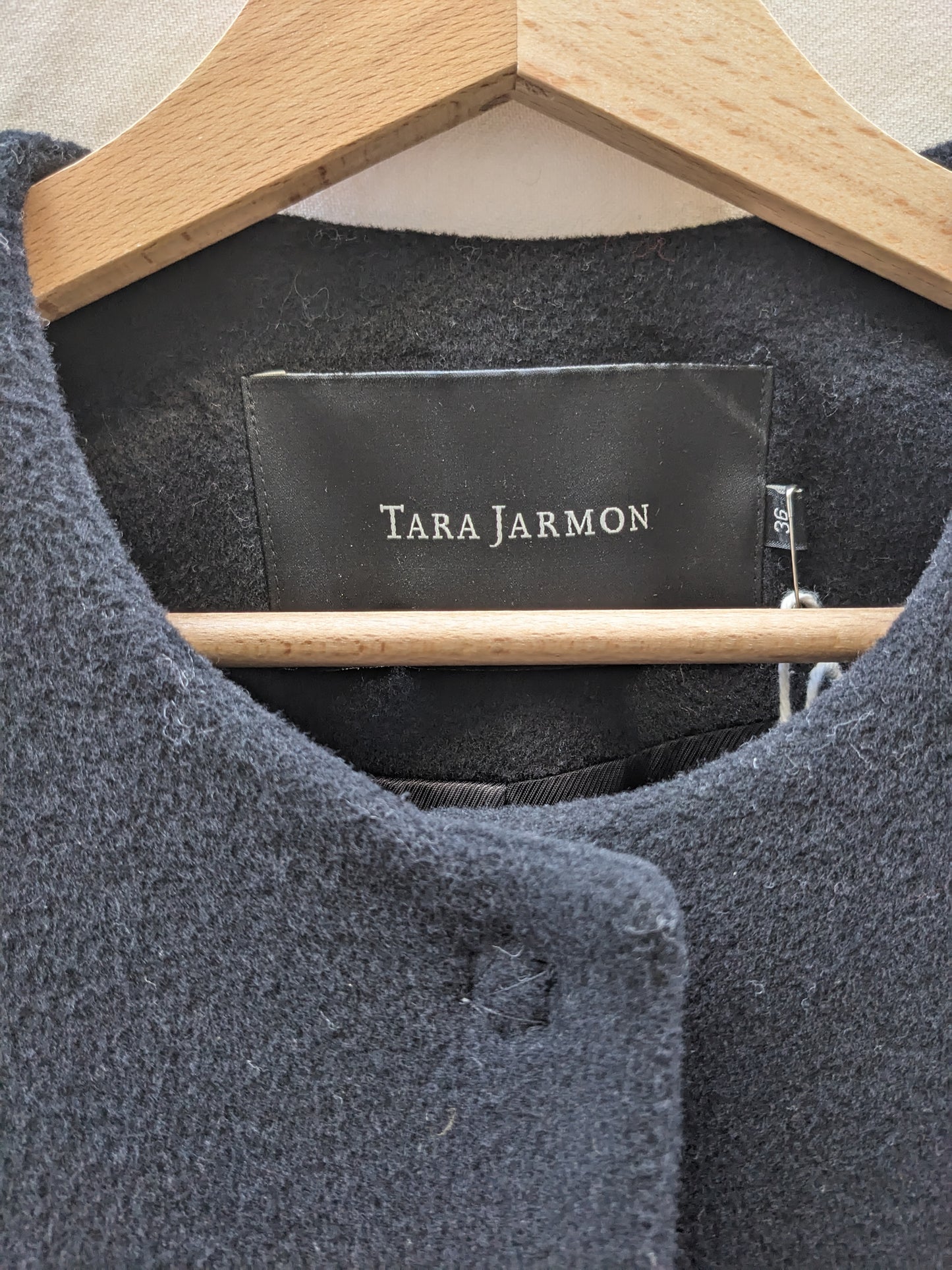 Manteau noir Tara Jarmon