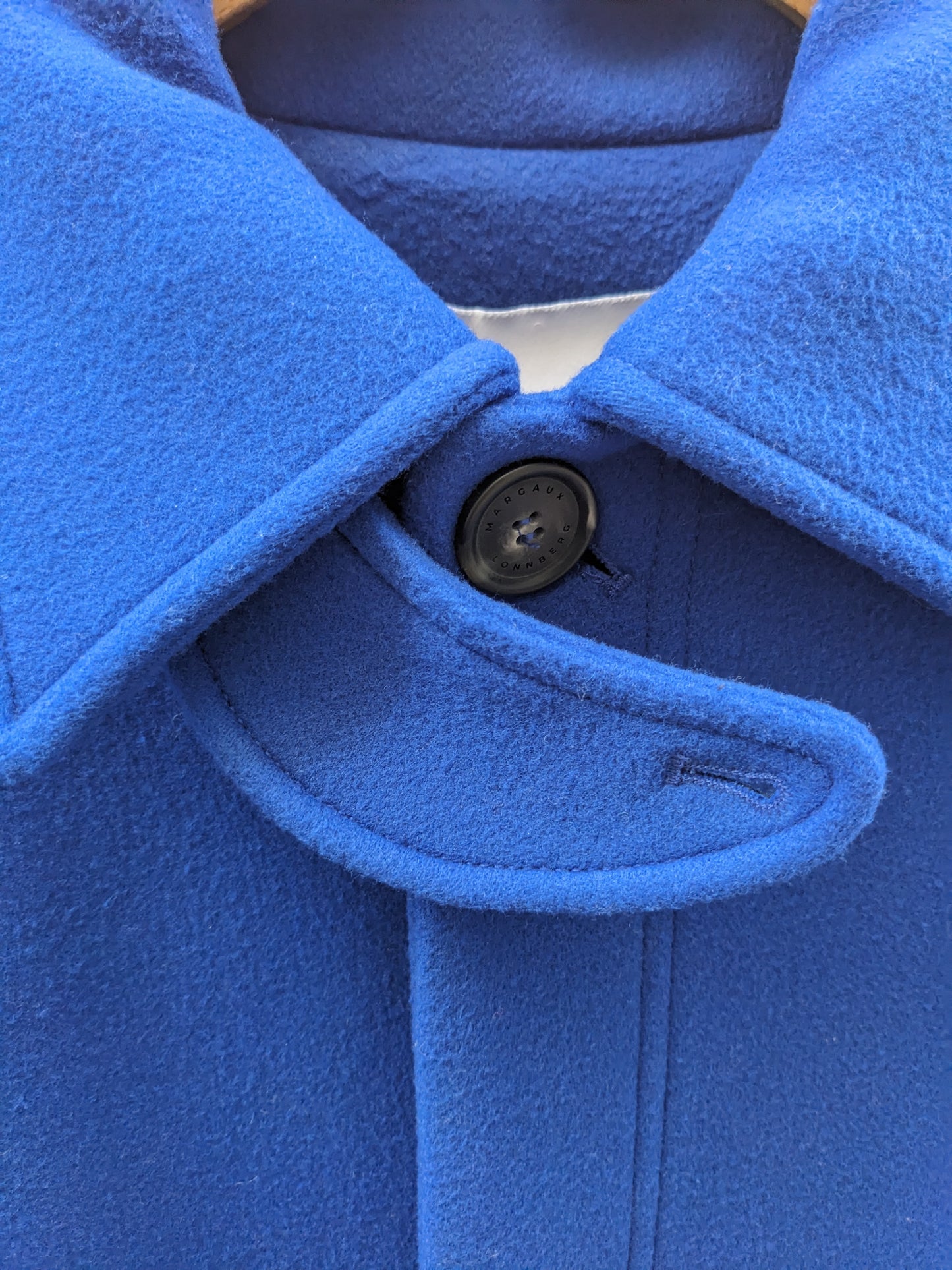 Manteau long bleu Margaux Lonnberg