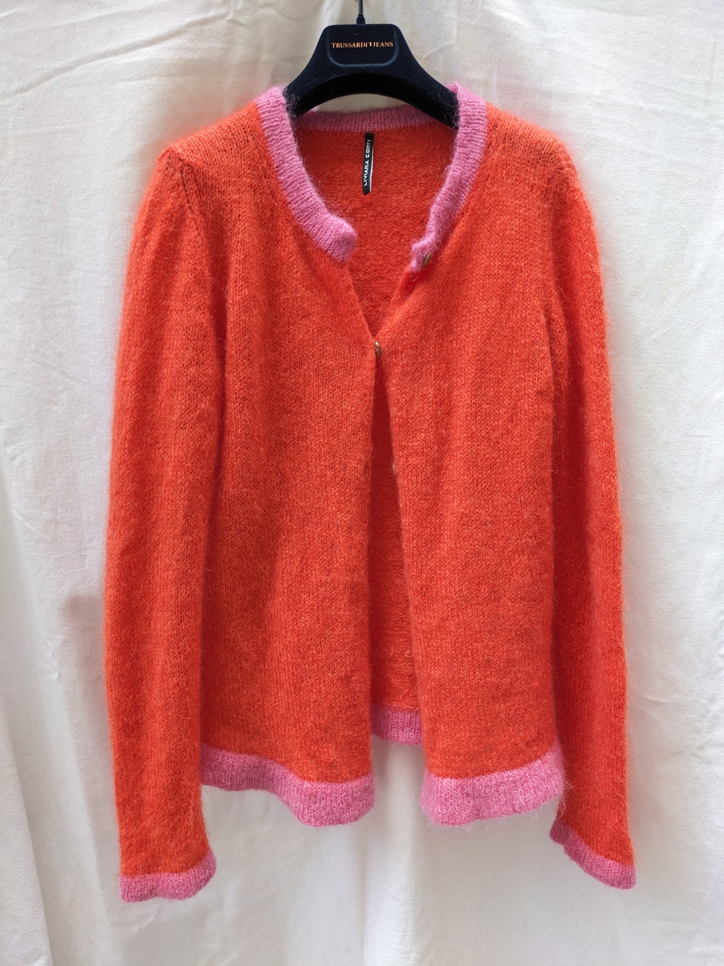 Gilet orange/rose Liviana Conti