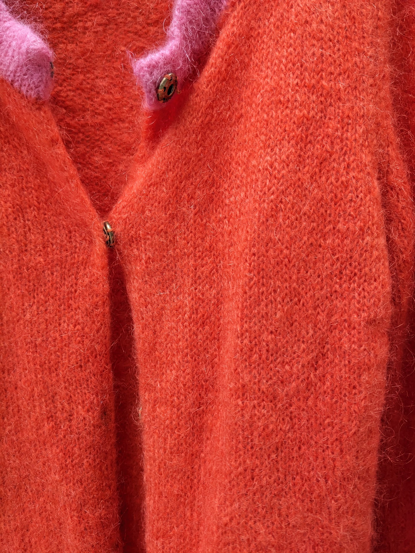 Gilet orange/rose Liviana Conti