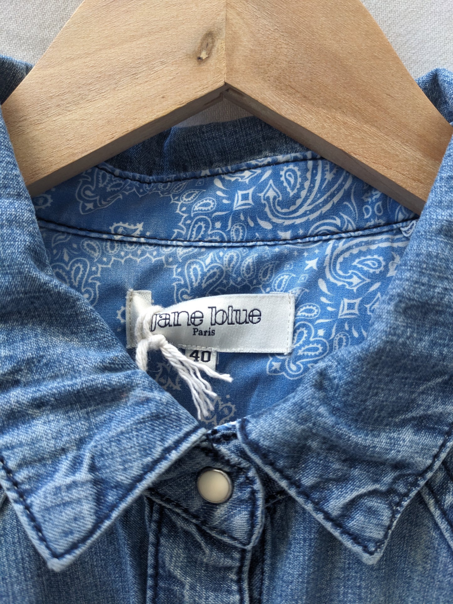 Chemise en jean Jane Blue