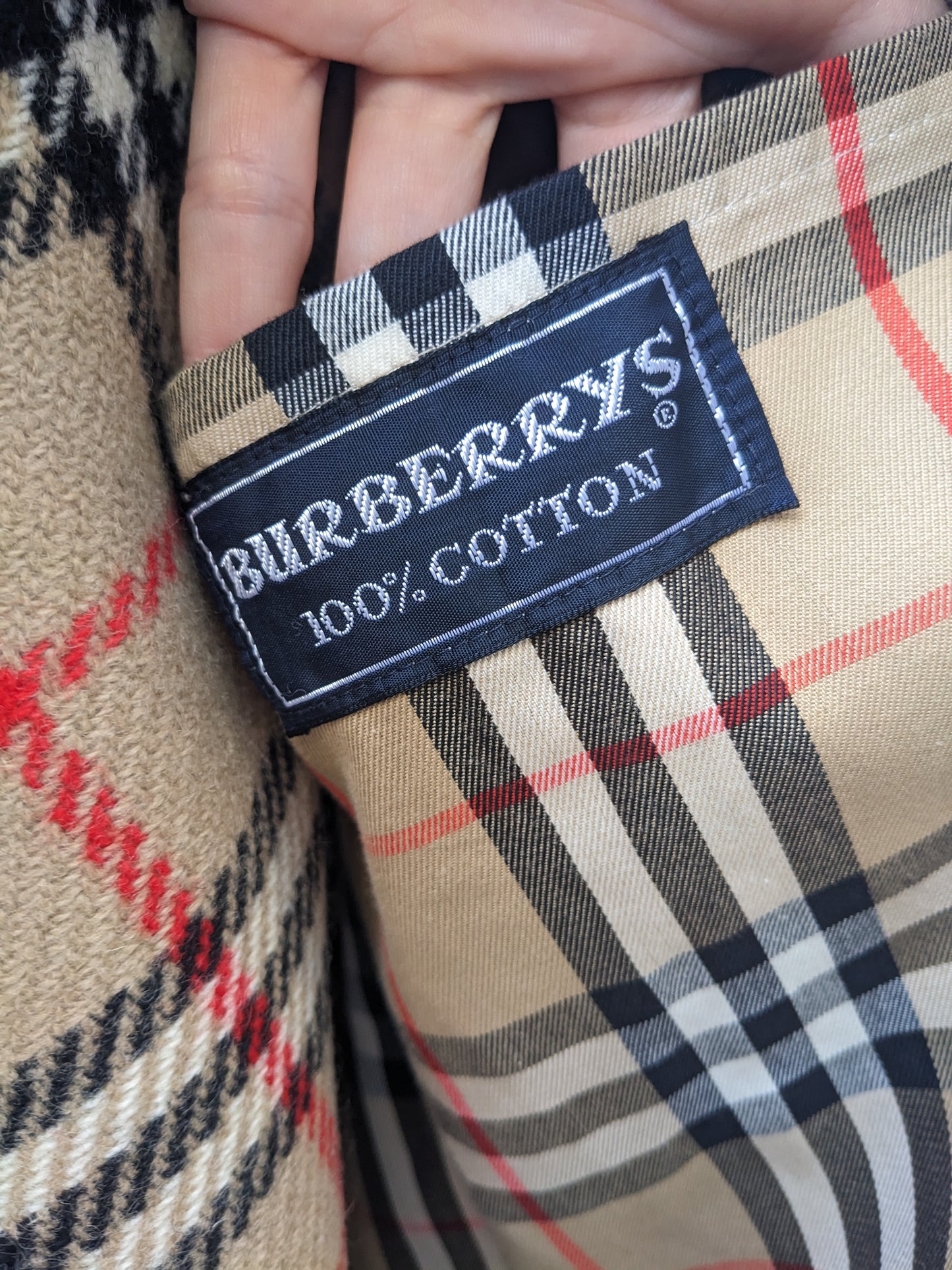 Paletot long Burberry