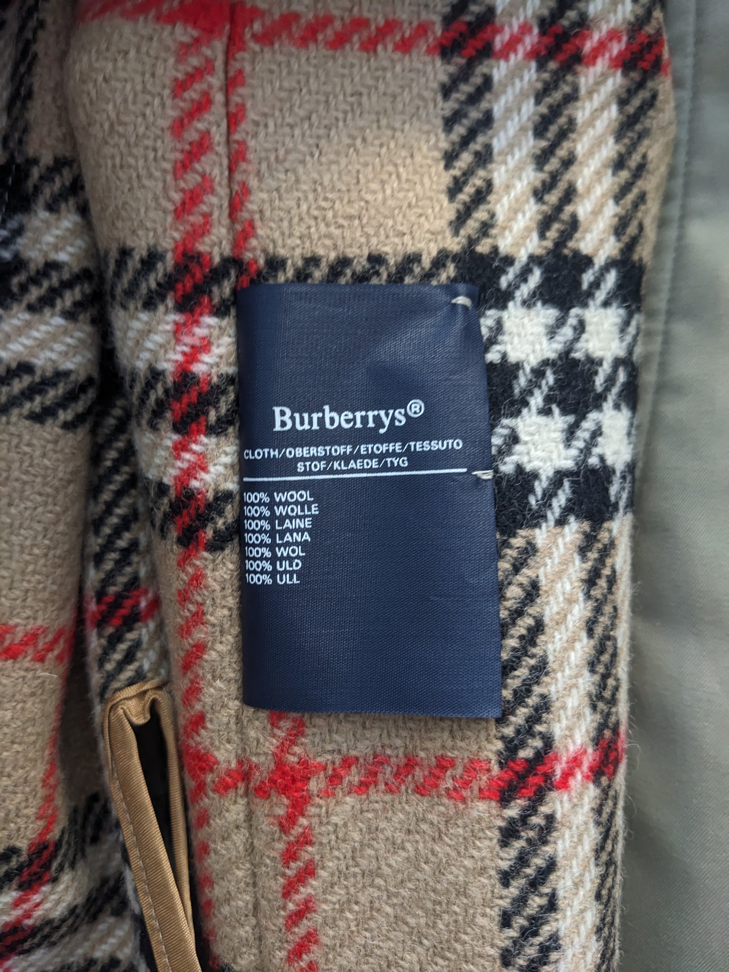 Paletot long Burberry