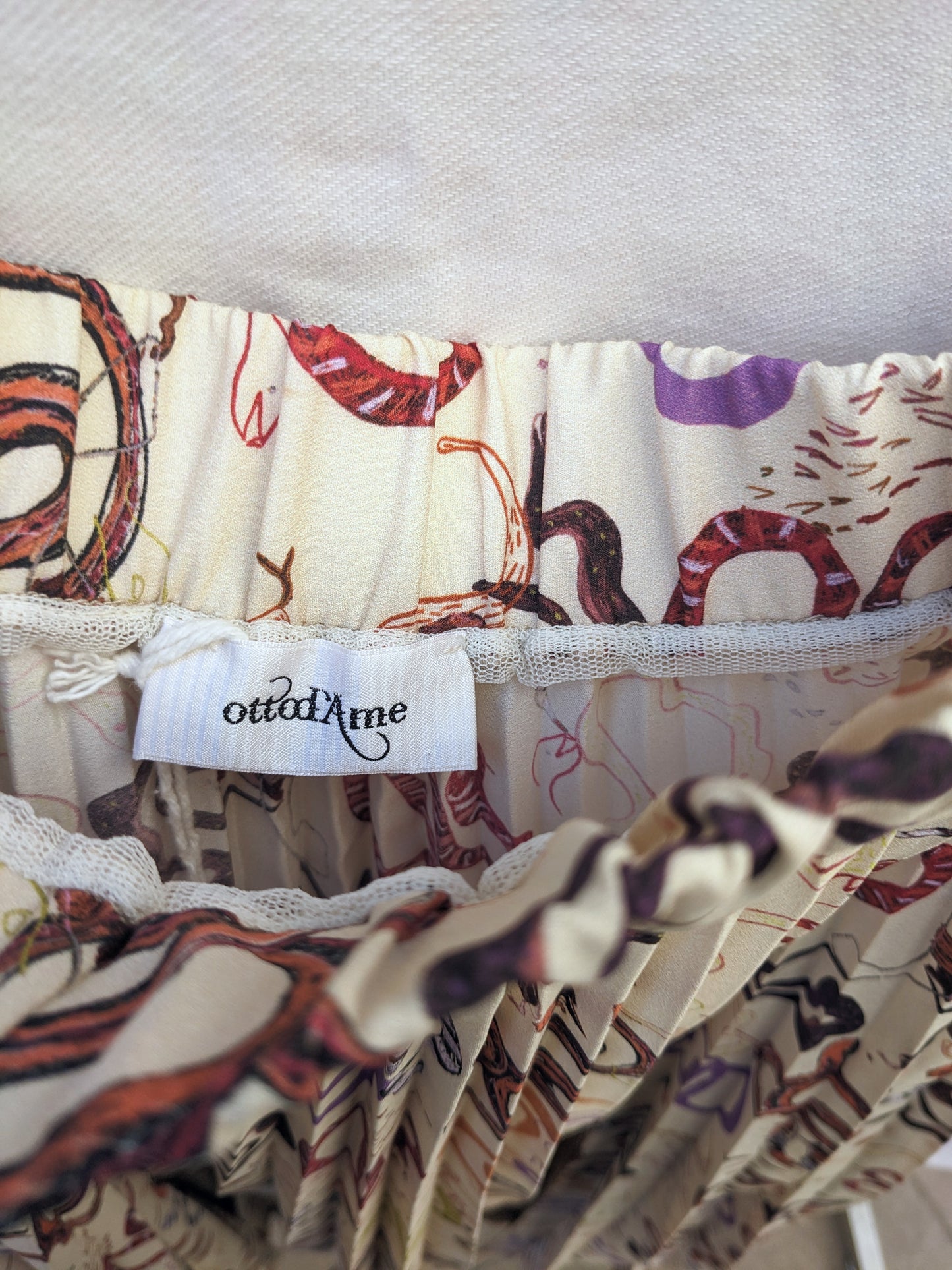 Jupe plissée Ottod'ame