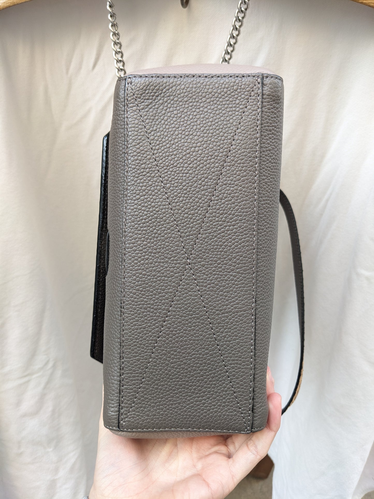 Sac Ninon python Lancel