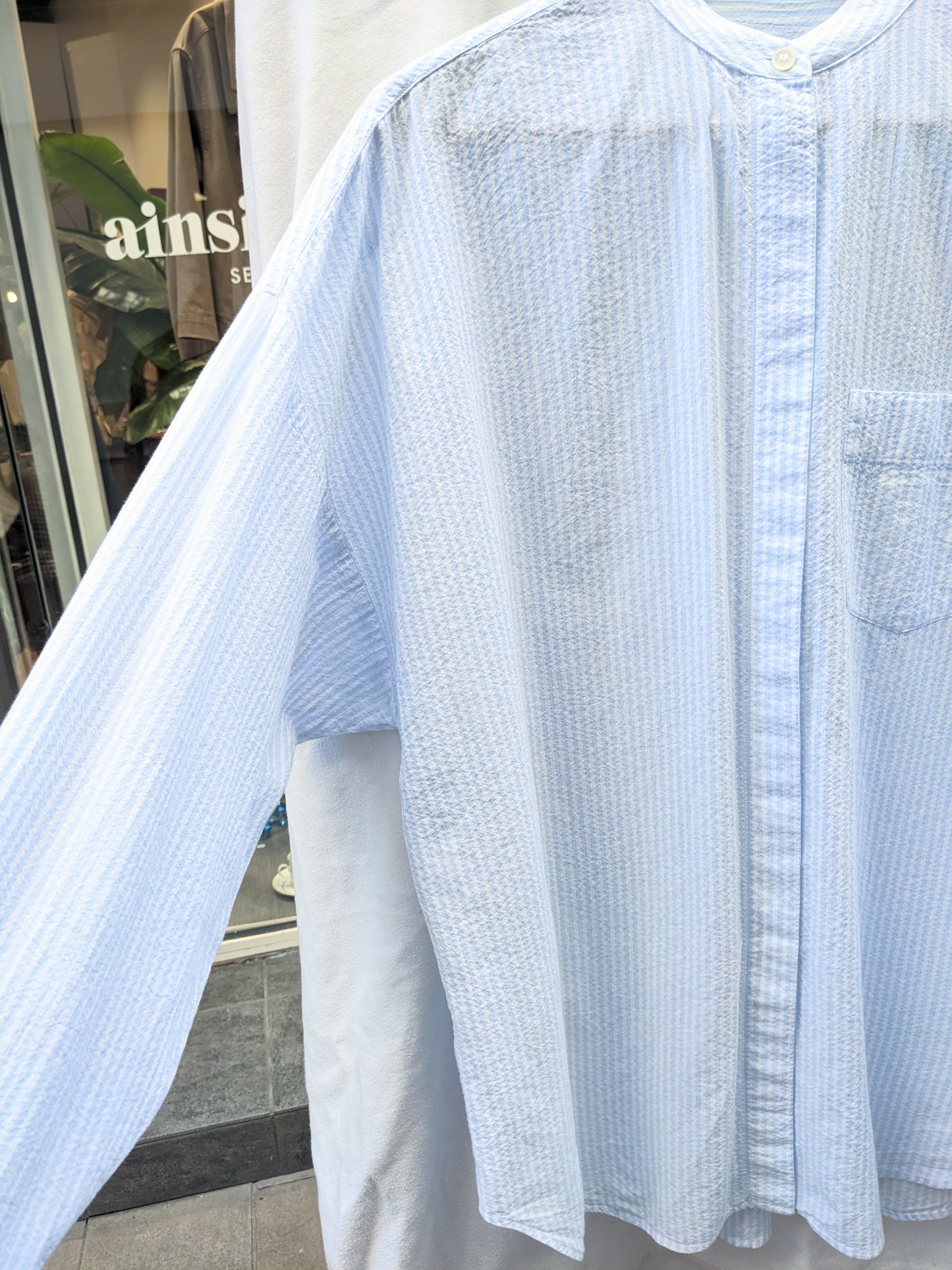 Chemise rayée Academia